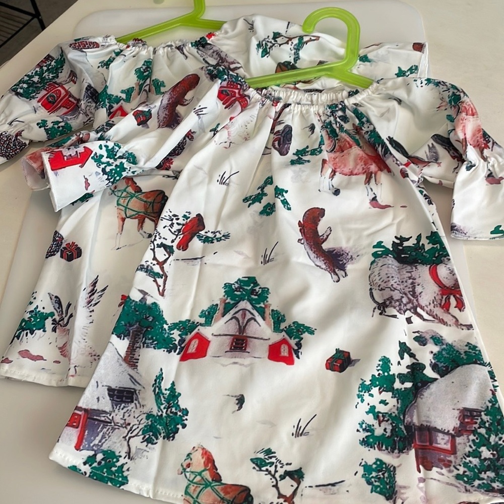 NWOT Winter Woods Dresses Size 18-24 months